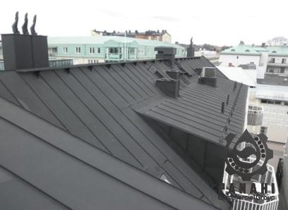 bituminous flat roof with complete explanations and familiarization